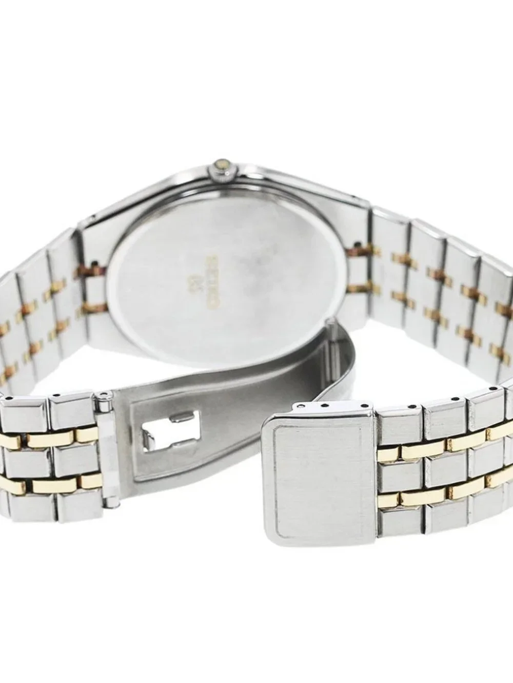 SEIKO Grand Seiko SBGS004/9587-8000 Date Champagne Gold Dial Quartz Men's_960602